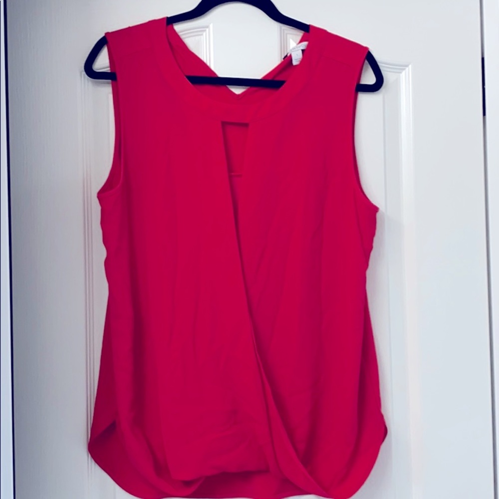 41 Hawthorn Clearwater mixed material blouse